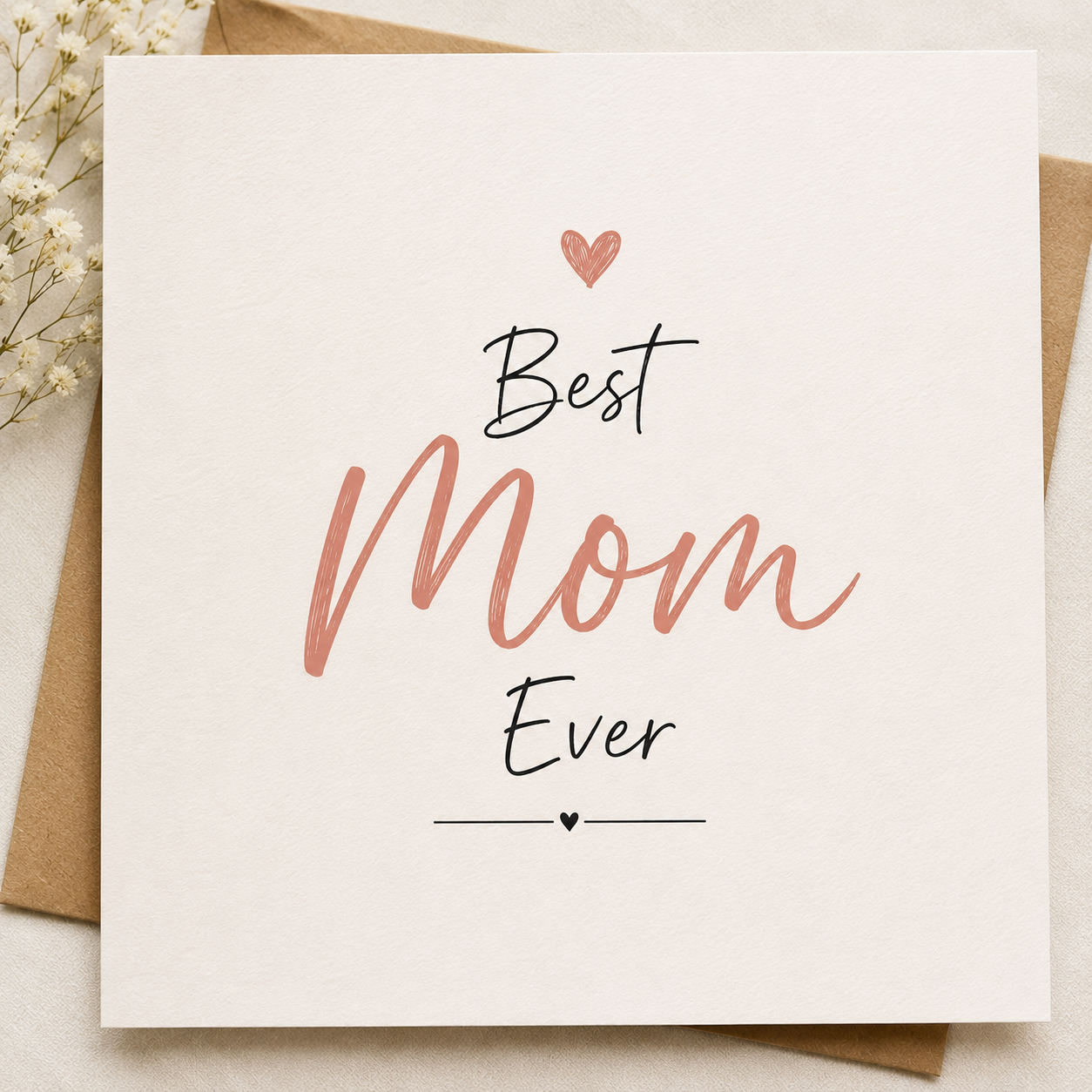 Best mom ever card