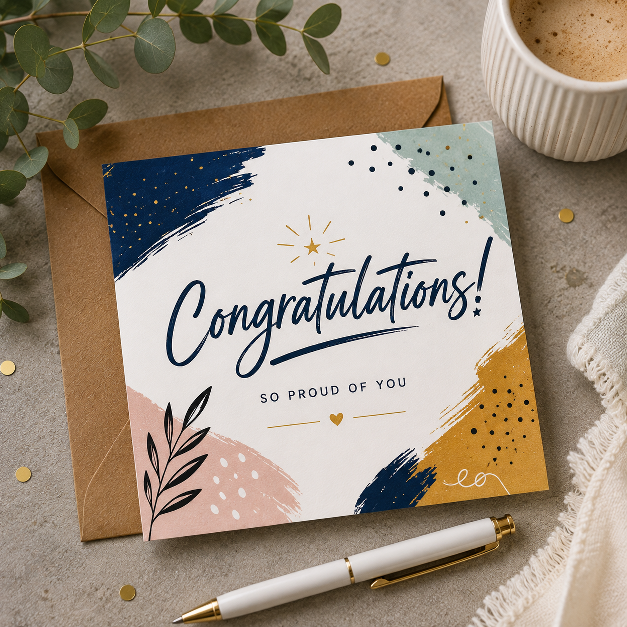 Congratulations card